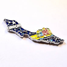 Carregar imagem no visualizador da galeria, Imã Curaçao - Imã Geladeira Metal Curaçao com Mapa, Bandeira, Cidades e Símbolos