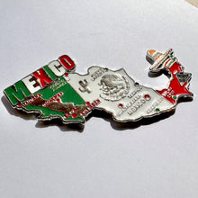 Carregar imagem no visualizador da galeria, Imã México - Imã Geladeira México em Metal com Mapa, Bandeira, Cidades e Símbolos