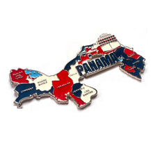 Carregar imagem no visualizador da galeria, Imã Panamá - Imã Geladeira Panamá com Mapa, Bandeira, Cidades e Símbolos