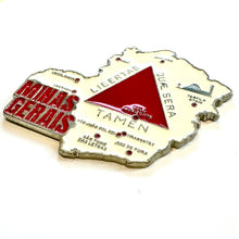 Carregar imagem no visualizador da galeria, Imã Minas Gerais - Imã Geladeira Minas Gerais em Metal com Mapa, Bandeira, Cidades e Símbolos