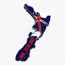 Carregar imagem no visualizador da galeria, Imã Nova Zelândia - Imã Geladeira Nova Zelândia em Metal com Mapa, Bandeira e Símbolos