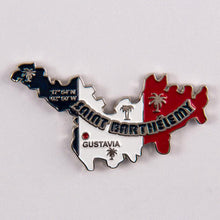 Carregar imagem no visualizador da galeria, Imã St Barths - Imã Geladeira São Bartolomeu com Mapa, Bandeira, Cidades e Símbolos