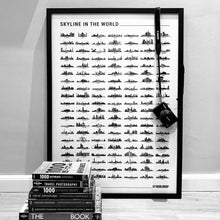 Carregar imagem no visualizador da galeria, Pôster Skylines de Cidades do Mundo - Estilo Minimalista - A2