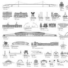 Carregar imagem no visualizador da galeria, Pôster Maravilhas do Brasil por Ordem de Tamanho - Branco - Estilo Minimalista - A2