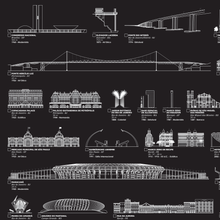 Carregar imagem no visualizador da galeria, Maravilhas do Brasil por Ordem de Tamanho - Preto