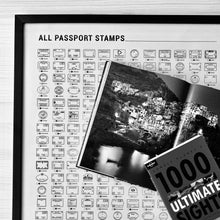Carregar imagem no visualizador da galeria, Pôster Carimbos de Passaporte de Todos os Países do Mundo - Estilo Minimalista - A2