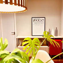 Carregar imagem no visualizador da galeria, Pôster Mapa Mundi com 240 Países por Ordem de Tamanho - Estilo Minimalista - Branco