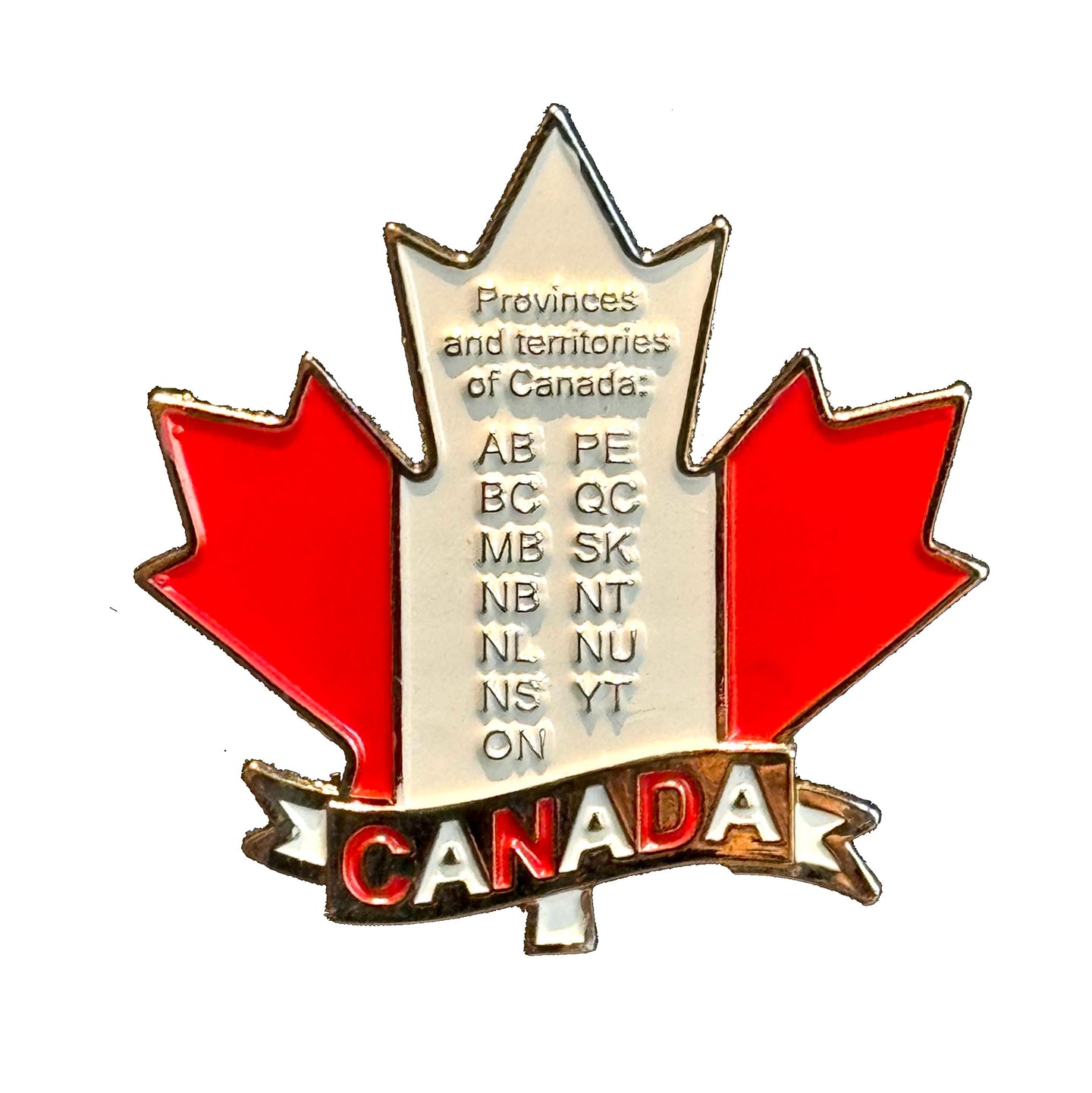 Imã Canadá - Imã Geladeira Canadá em Metal
