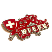 Carregar imagem no visualizador da galeria, Combo Promocional - 09 (nove) Imãs de Metal de Mapas de Países da Europa
