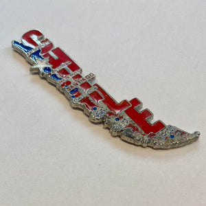 Imã Chile - Imã Geladeira Chile em Metal com Mapa, Bandeira e Cidades