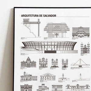 Arquitetura de Salvador - Lista com Pontos Turísticos, Igrejas, Faróis, Fortes, Museus e Estruturas por Ordem de Tamanho